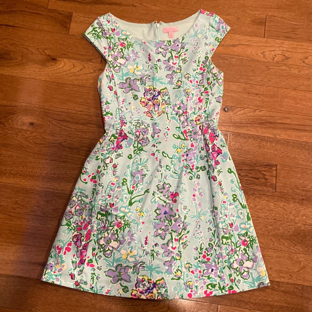 Lilly Pulitzer floral dress